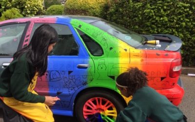 Car Painting – Seabreeze Festival Weekend Schools Competition