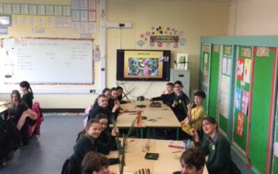 Celebrating St. Brigid’s Day traditions in Sixth Class